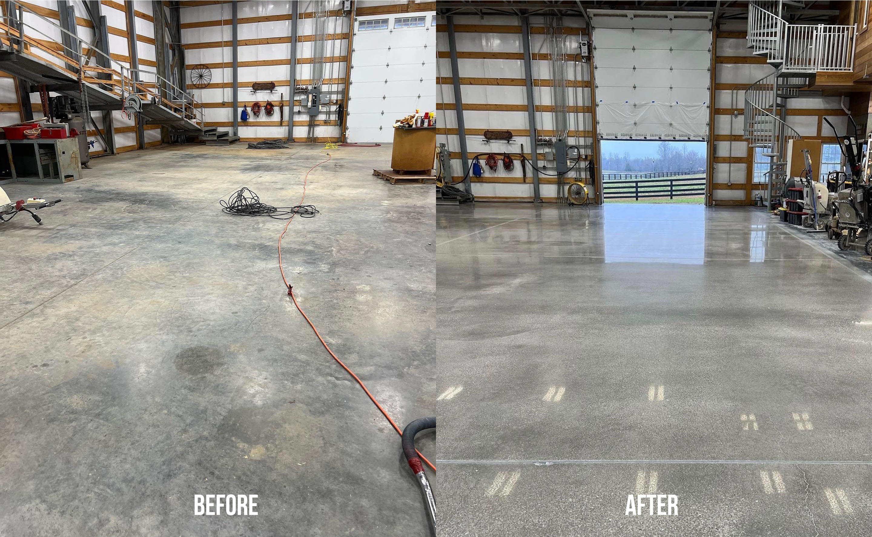 Sealed Concrete Project